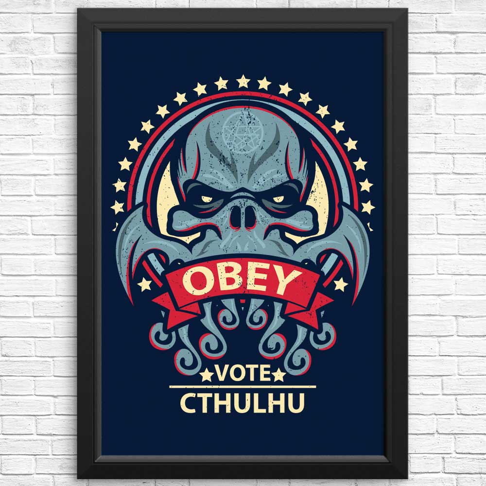 Vote Cthulhu - Posters & Prints