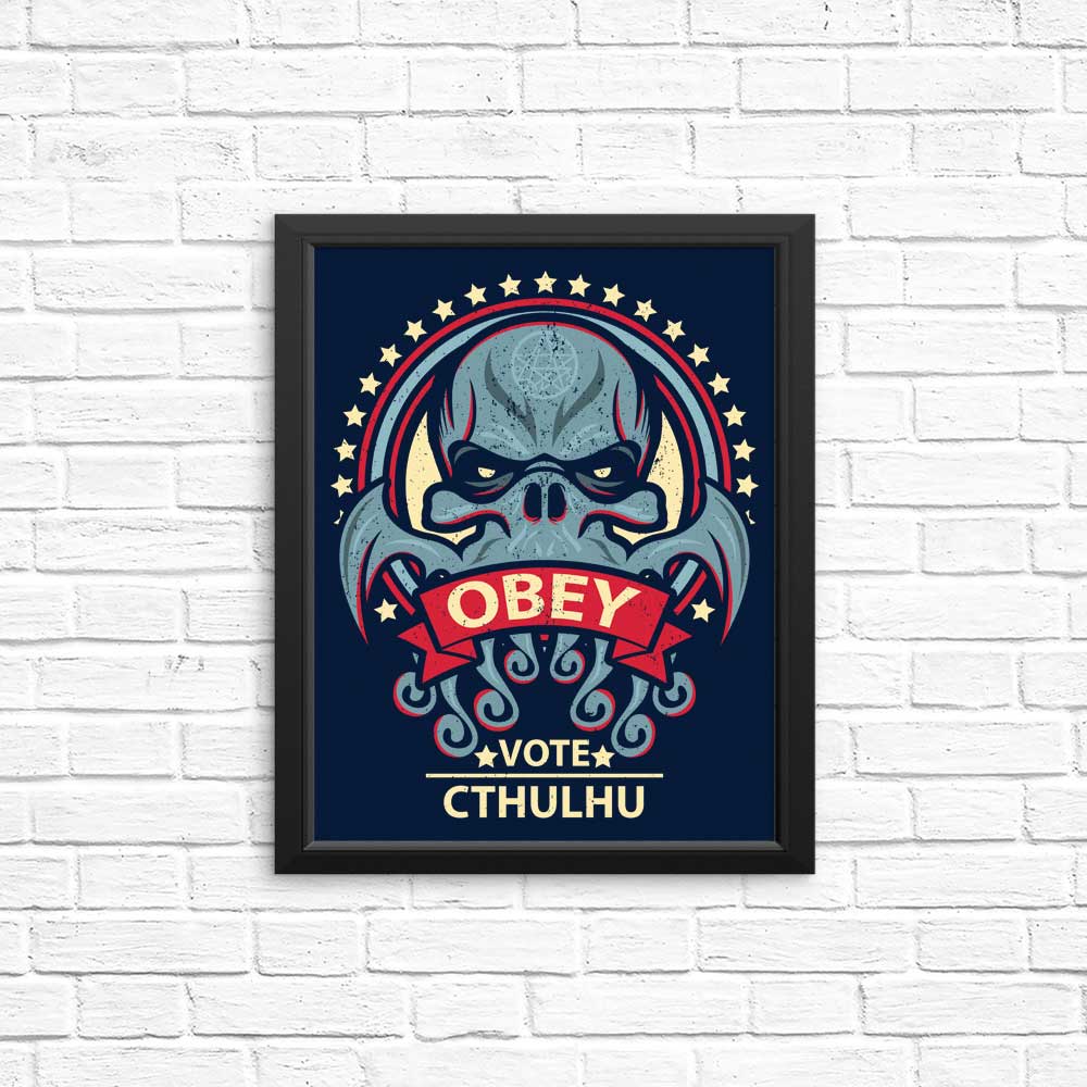 Vote Cthulhu - Posters & Prints