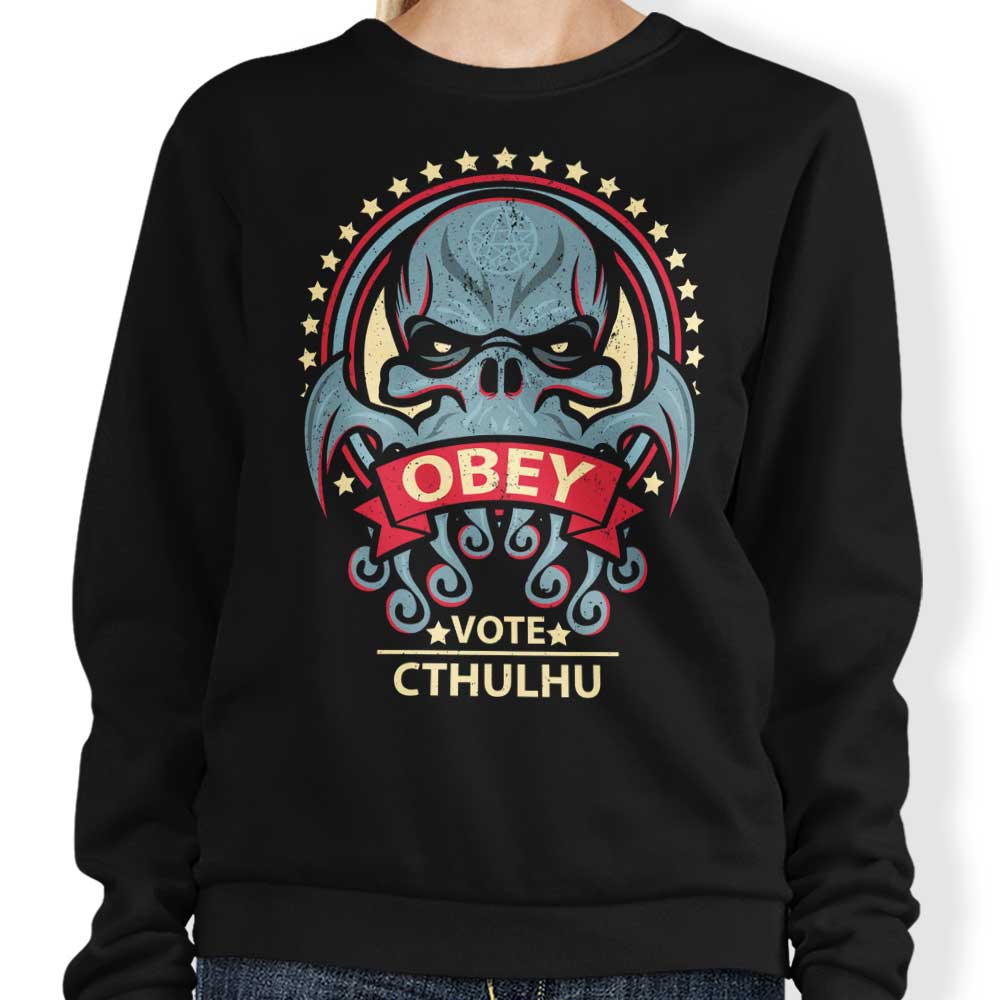 Vote Cthulhu - Sweatshirt