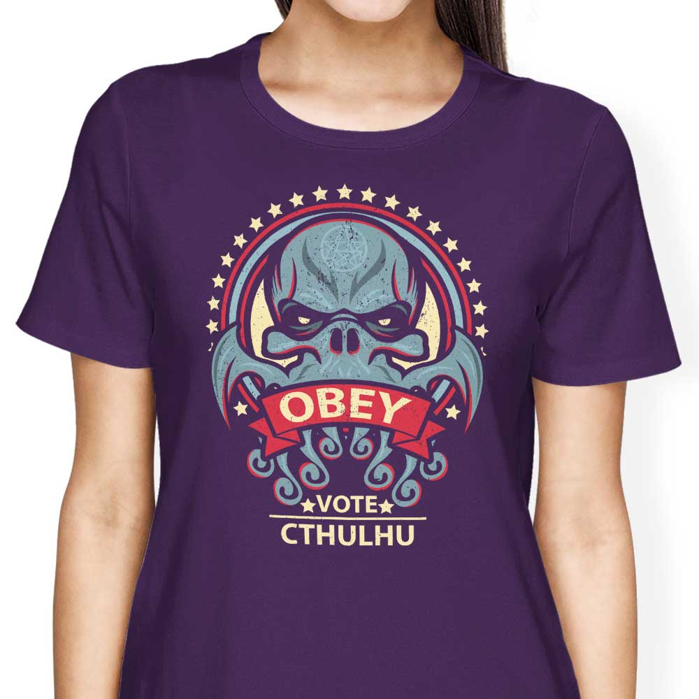Vote Cthulhu - Women's Apparel
