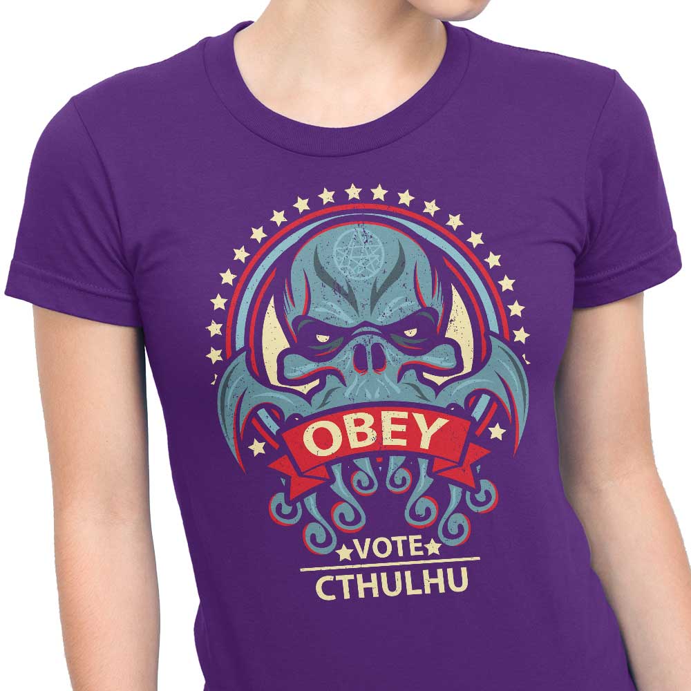 Vote Cthulhu - Women's Apparel