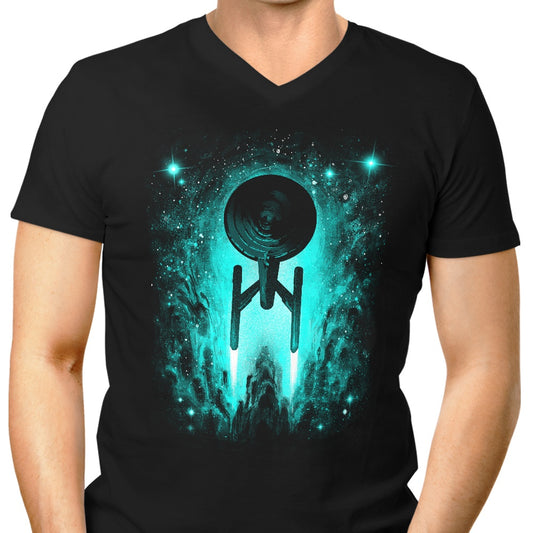 Voyages in Space - Men's V-Neck
