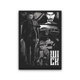 W-I-C-K (Alt) - Canvas Print