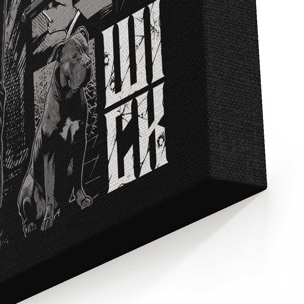 W-I-C-K (Alt) - Canvas Print