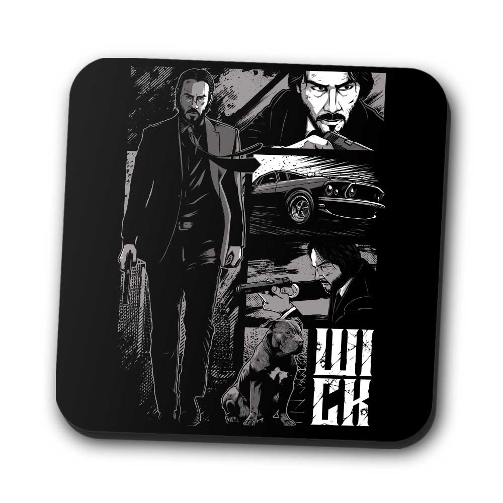 W-I-C-K (Alt) - Coasters