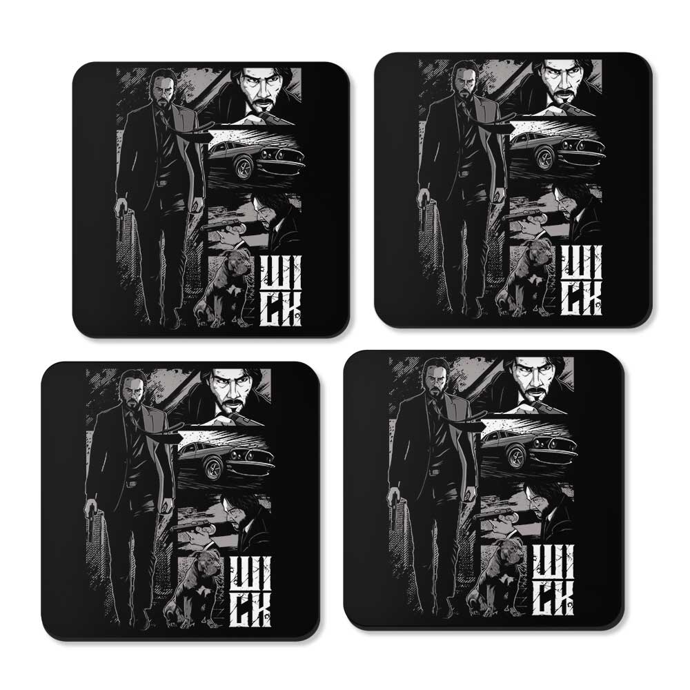 W-I-C-K (Alt) - Coasters