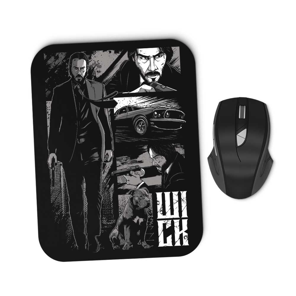 W-I-C-K (Alt) - Mousepad