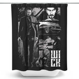 W-I-C-K (Alt) - Shower Curtain