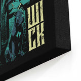 W-I-C-K - Canvas Print