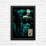 W-I-C-K - Posters & Prints