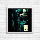 W-I-C-K - Posters & Prints