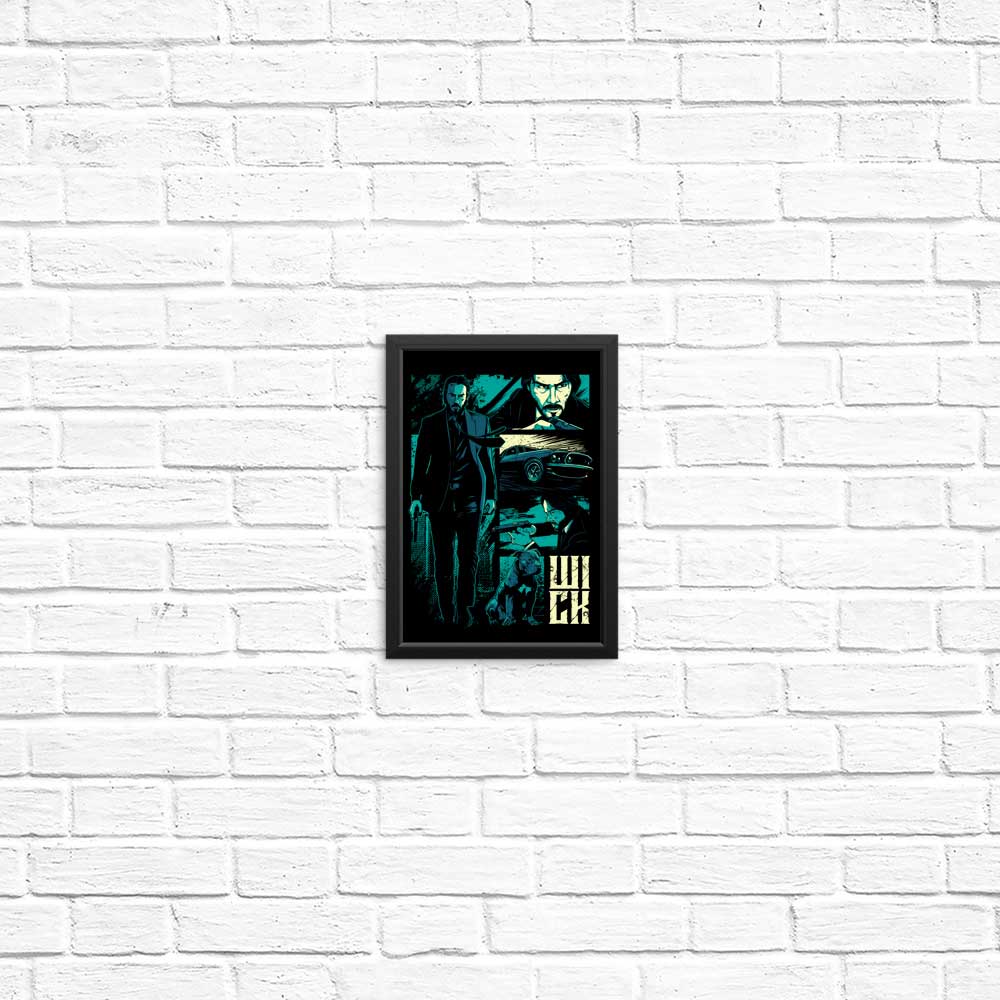 W-I-C-K - Posters & Prints