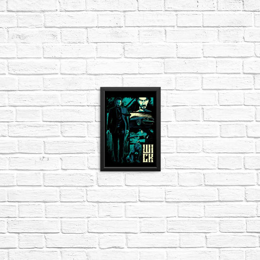 W-I-C-K - Posters & Prints