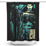 W-I-C-K - Shower Curtain