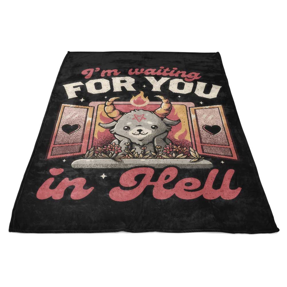 Waiting for You - Fleece Blanket