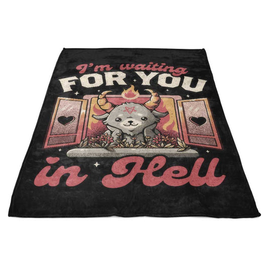 Waiting for You - Fleece Blanket