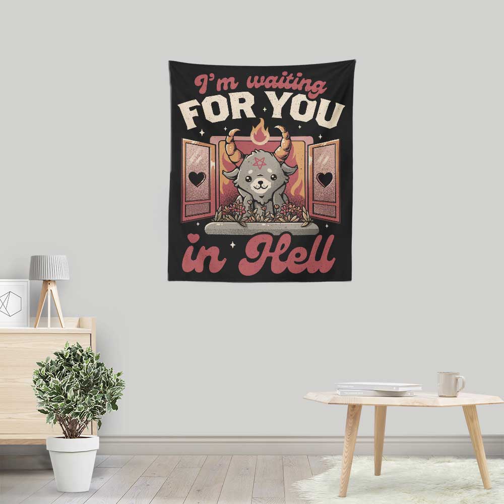 Waiting for You - Wall Tapestry