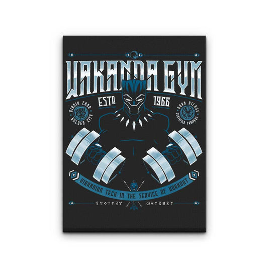 Wakanda Fitness - Canvas Print