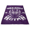 Wakanda Gym - Fleece Blanket
