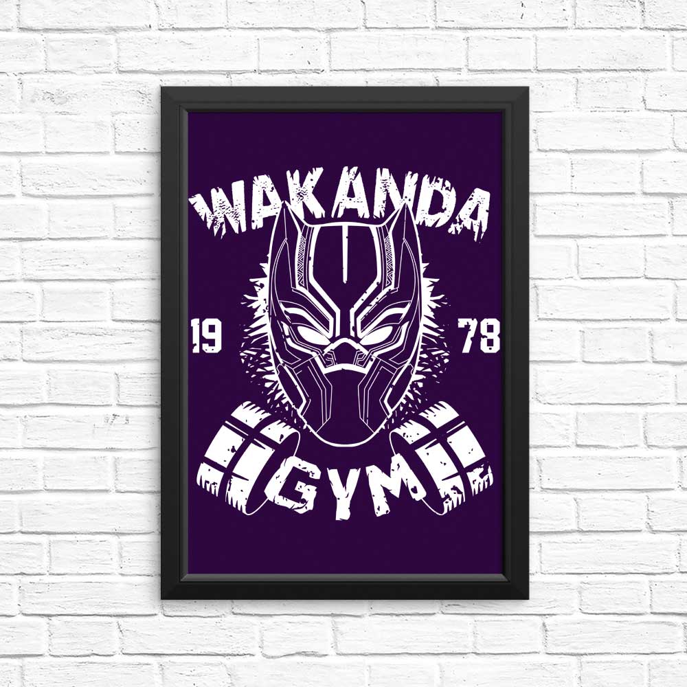 Wakanda Gym - Posters & Prints