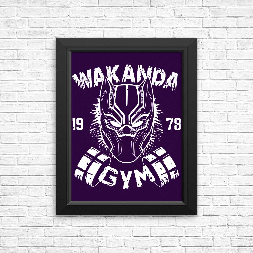 Wakanda Gym - Posters & Prints