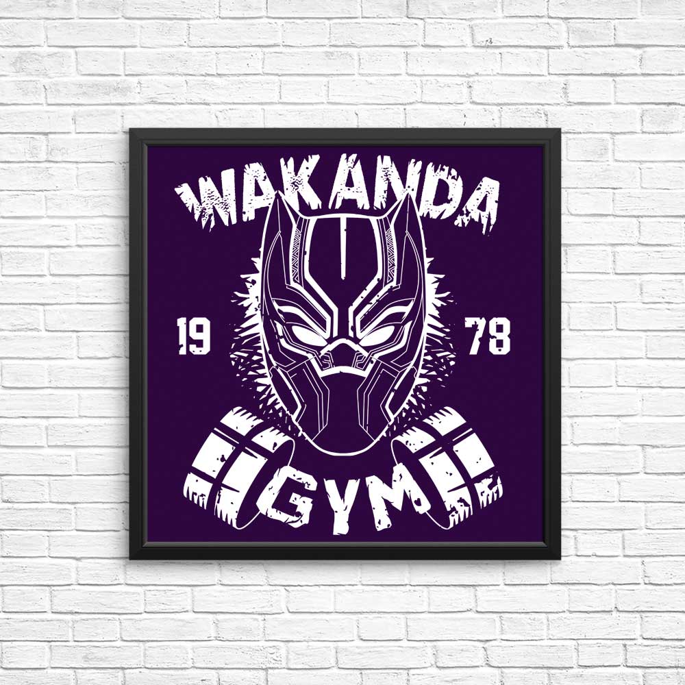 Wakanda Gym - Posters & Prints