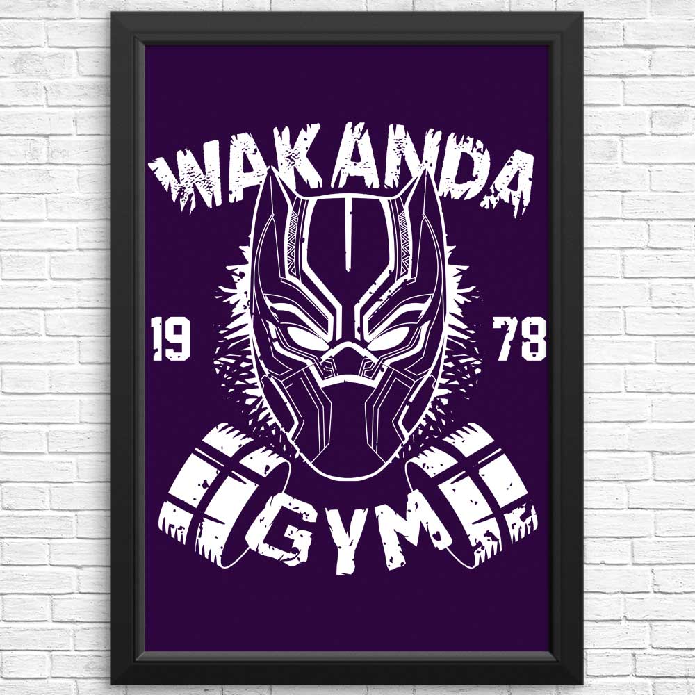 Wakanda Gym - Posters & Prints