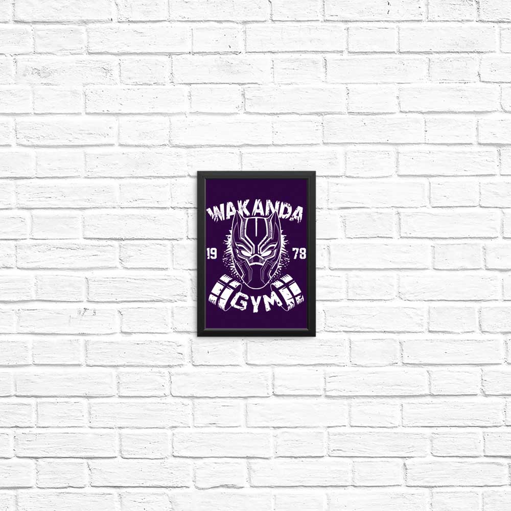 Wakanda Gym - Posters & Prints