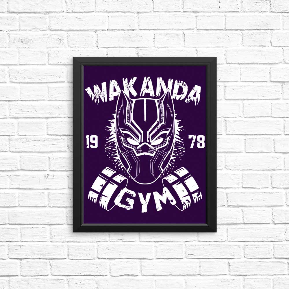 Wakanda Gym - Posters & Prints