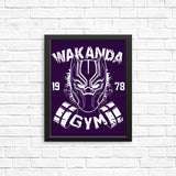Wakanda Gym - Posters & Prints