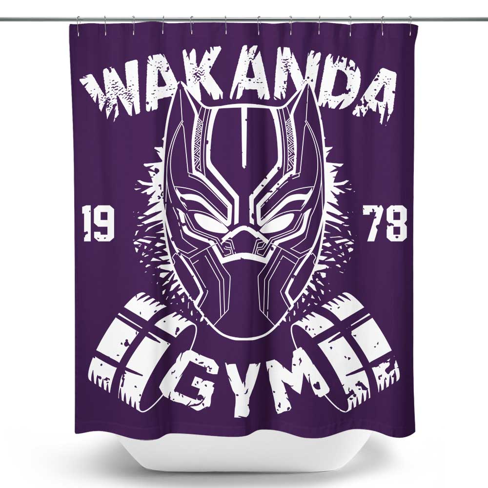 Wakanda Gym - Shower Curtain