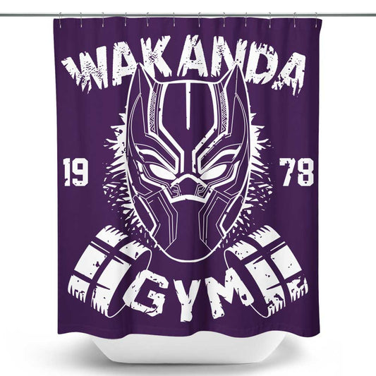 Wakanda Gym - Shower Curtain
