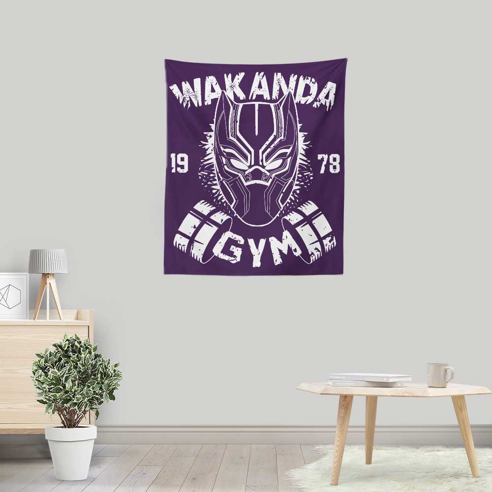 Wakanda Gym - Wall Tapestry