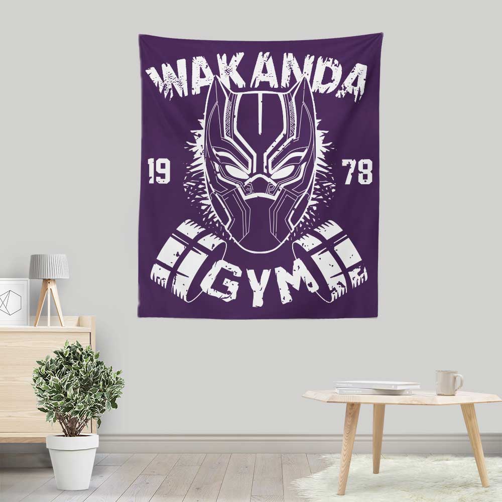 Wakanda Gym - Wall Tapestry