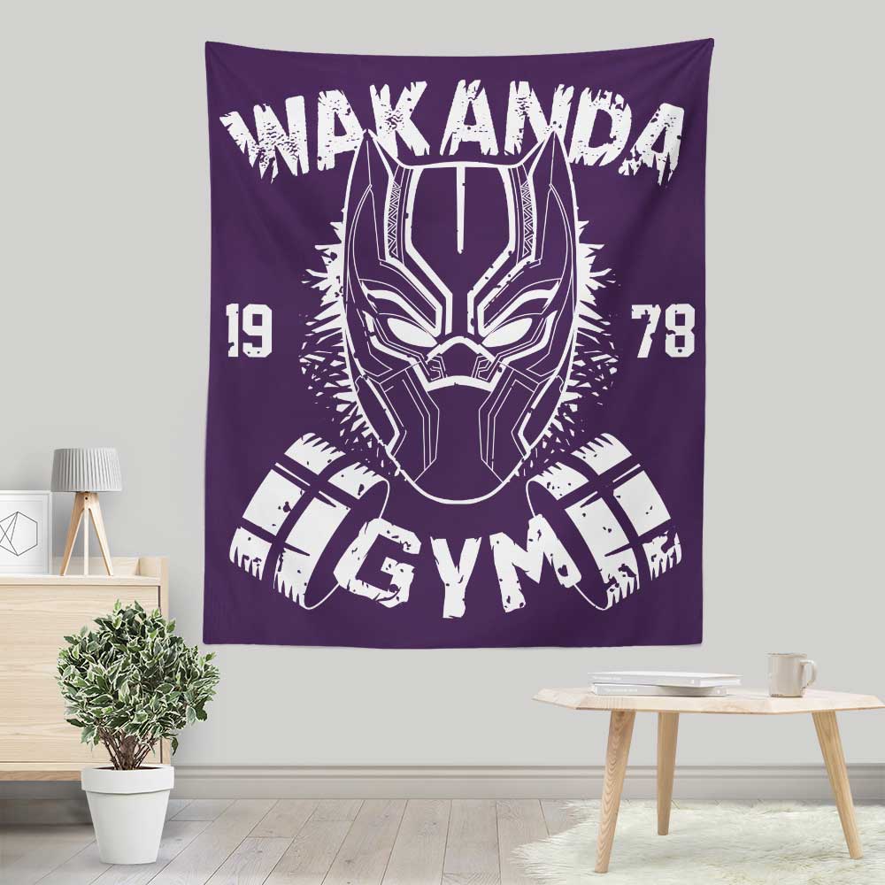 Wakanda Gym - Wall Tapestry