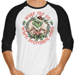 Wake Me Up - 3/4 Sleeve Raglan T-Shirt