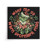 Wake Me Up - Canvas Print