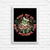 Wake Me Up - Posters & Prints