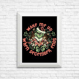 Wake Me Up - Posters & Prints