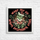 Wake Me Up - Posters & Prints