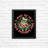 Wake Me Up - Posters & Prints