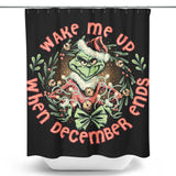 Wake Me Up - Shower Curtain