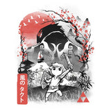 Waker Sumi-e - Ringer T-Shirt