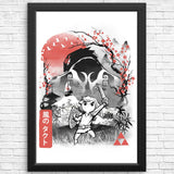 Waker Sumi-e - Posters & Prints