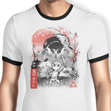 Waker Sumi-e - Ringer T-Shirt
