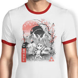 Waker Sumi-e - Ringer T-Shirt