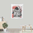 Waker Sumi-e - Wall Tapestry