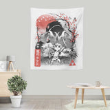 Waker Sumi-e - Wall Tapestry