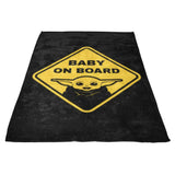 Wamp Rat on Board - Fleece Blanket