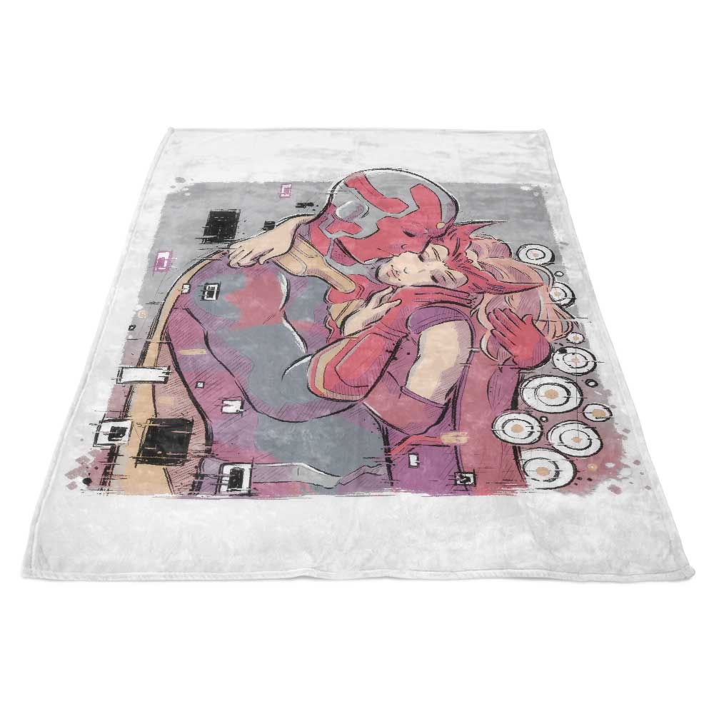 Wanda Kiss Fleece Blanket Once Upon a Tee